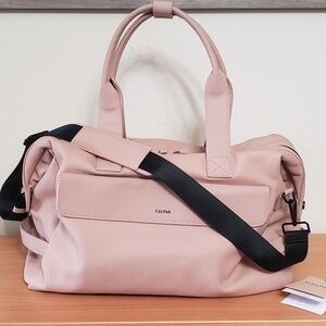 Calpak HUE Laptop Duffle Carry-On Pink
